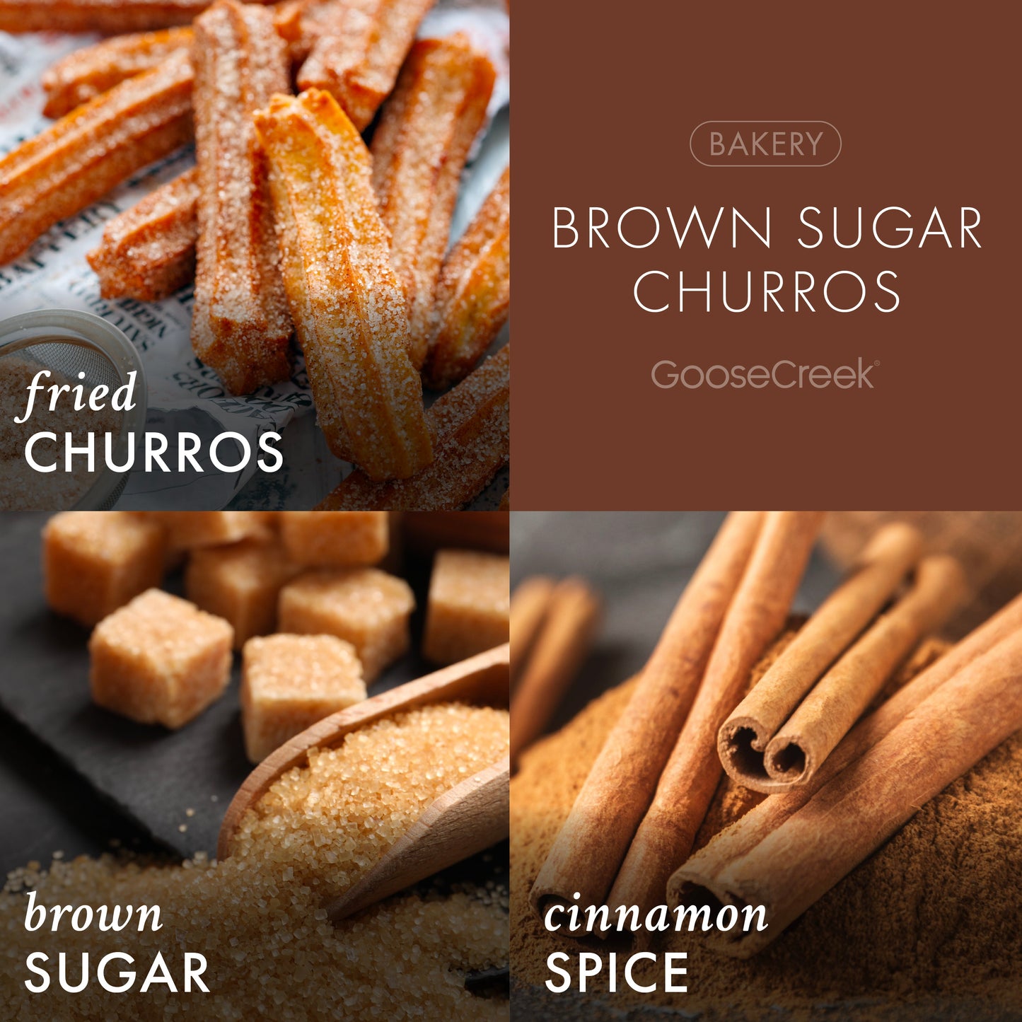Brown Sugar Churros 3-Wick Candle