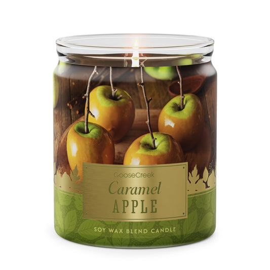 Caramel Apple 7oz Single Wick Candle