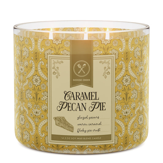Caramel Pecan Pie 3-Wick Candle