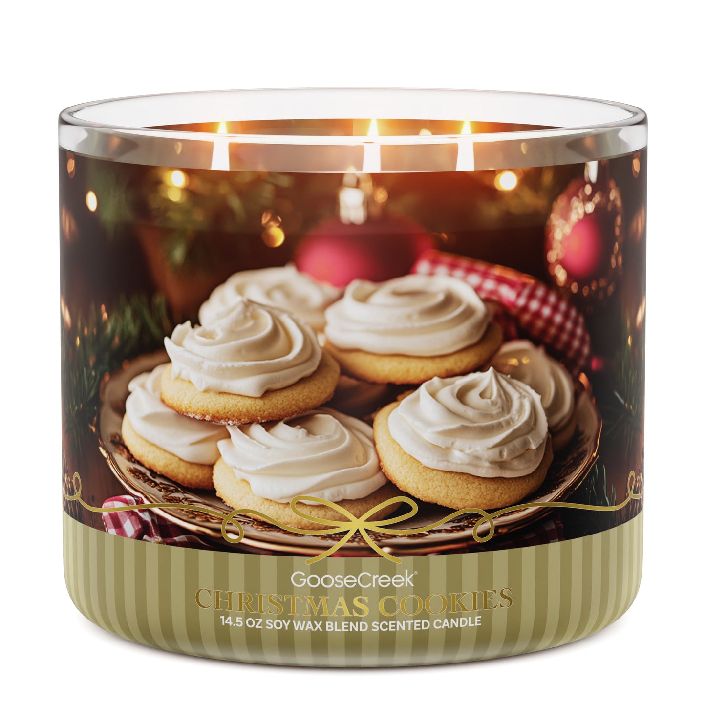 Christmas Cookies 3-Wick Candle