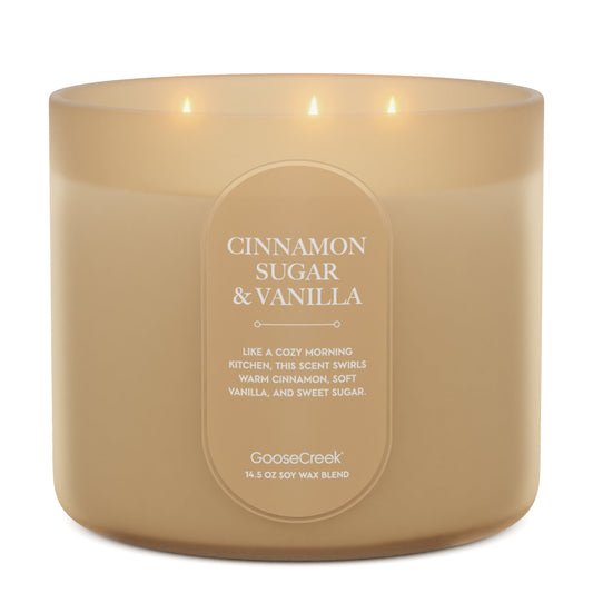 Cinnamon Sugar Vanilla 3-Wick Candle