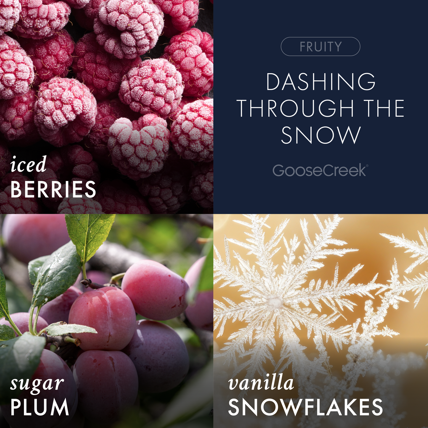 Dashing Through the Snow 3-Wick Candle