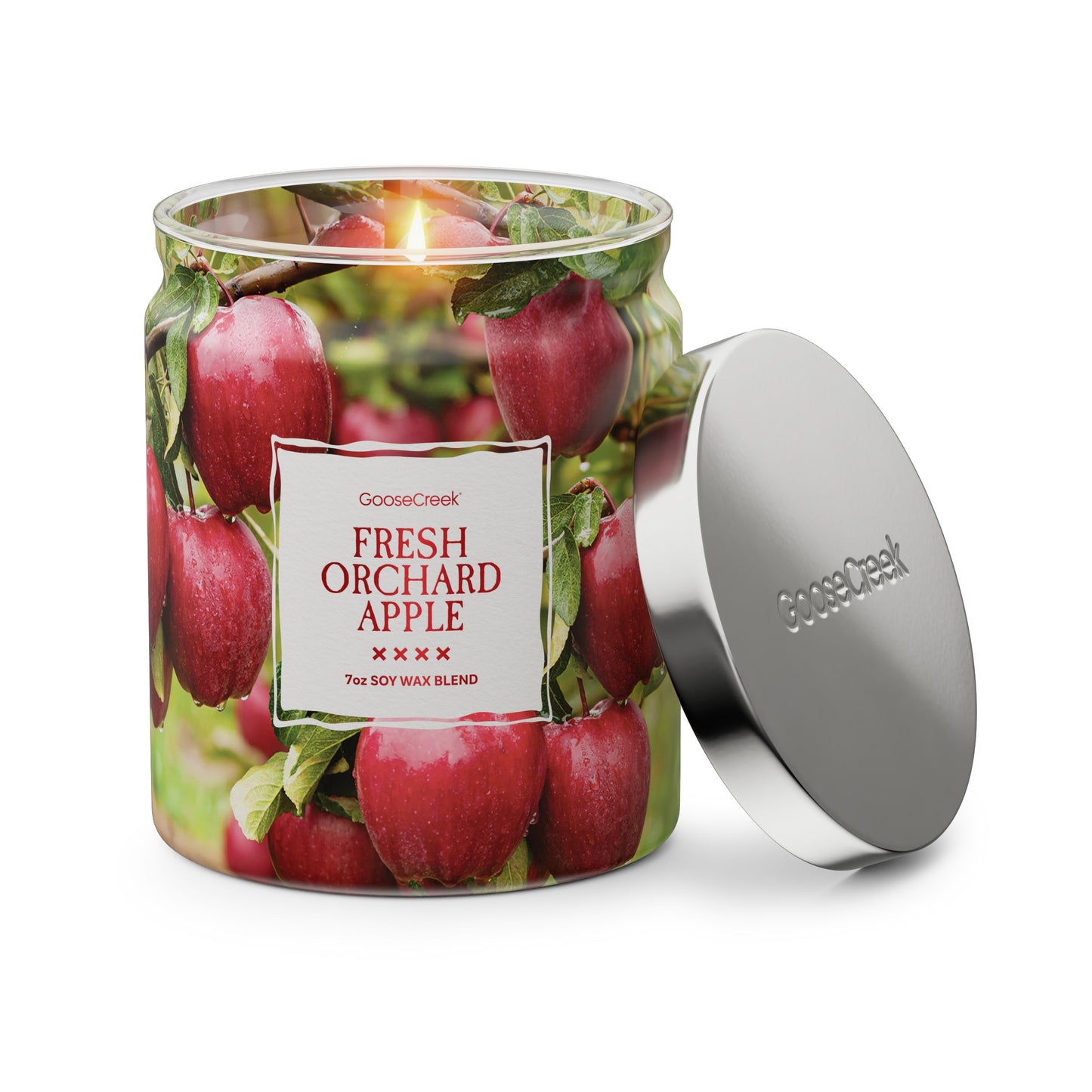 Fresh Orchard Apple 7oz Single Wick Candle