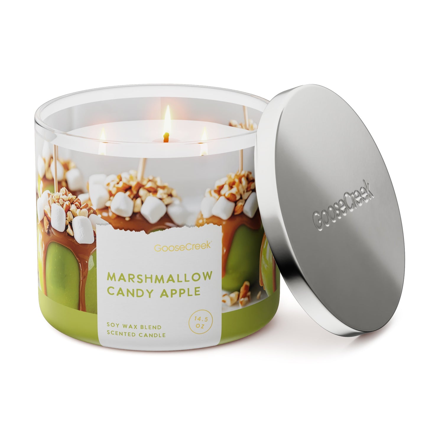 Marshmallow Candy Apple 3-Wick Candle