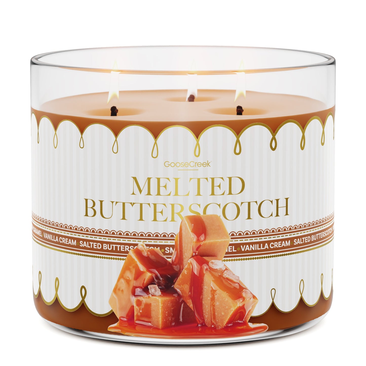 Melted Butterscotch 3-Wick Candle