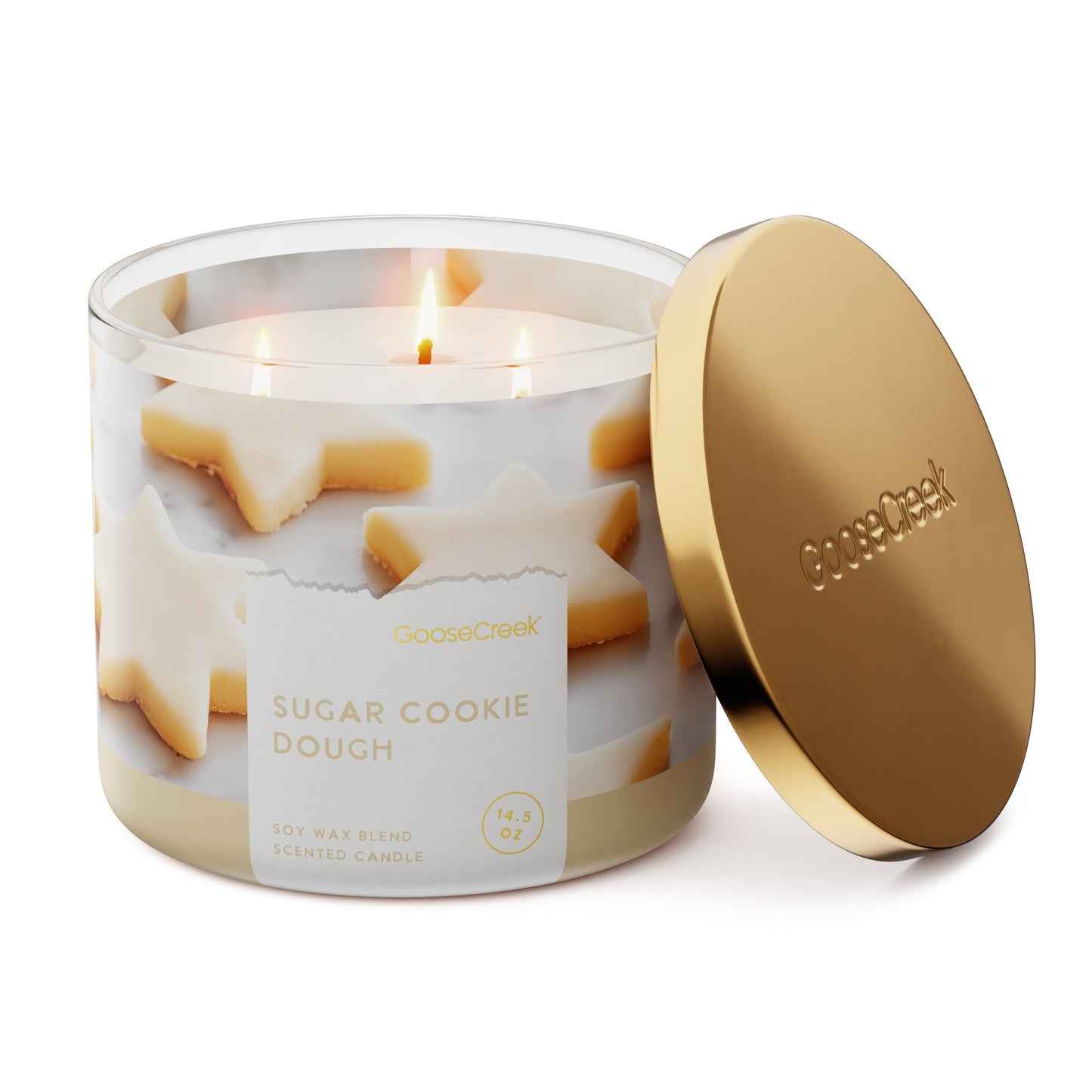 Sugar Cookie Dough 3-Wick Candle