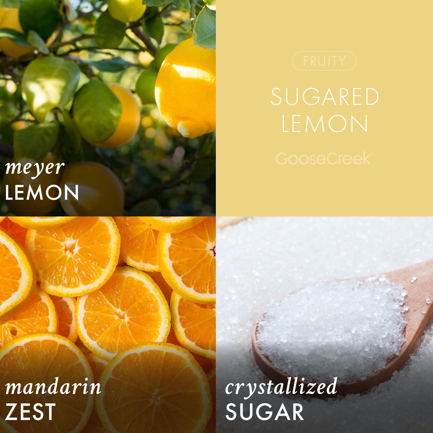 Sugared Lemon 3-Wick Candle