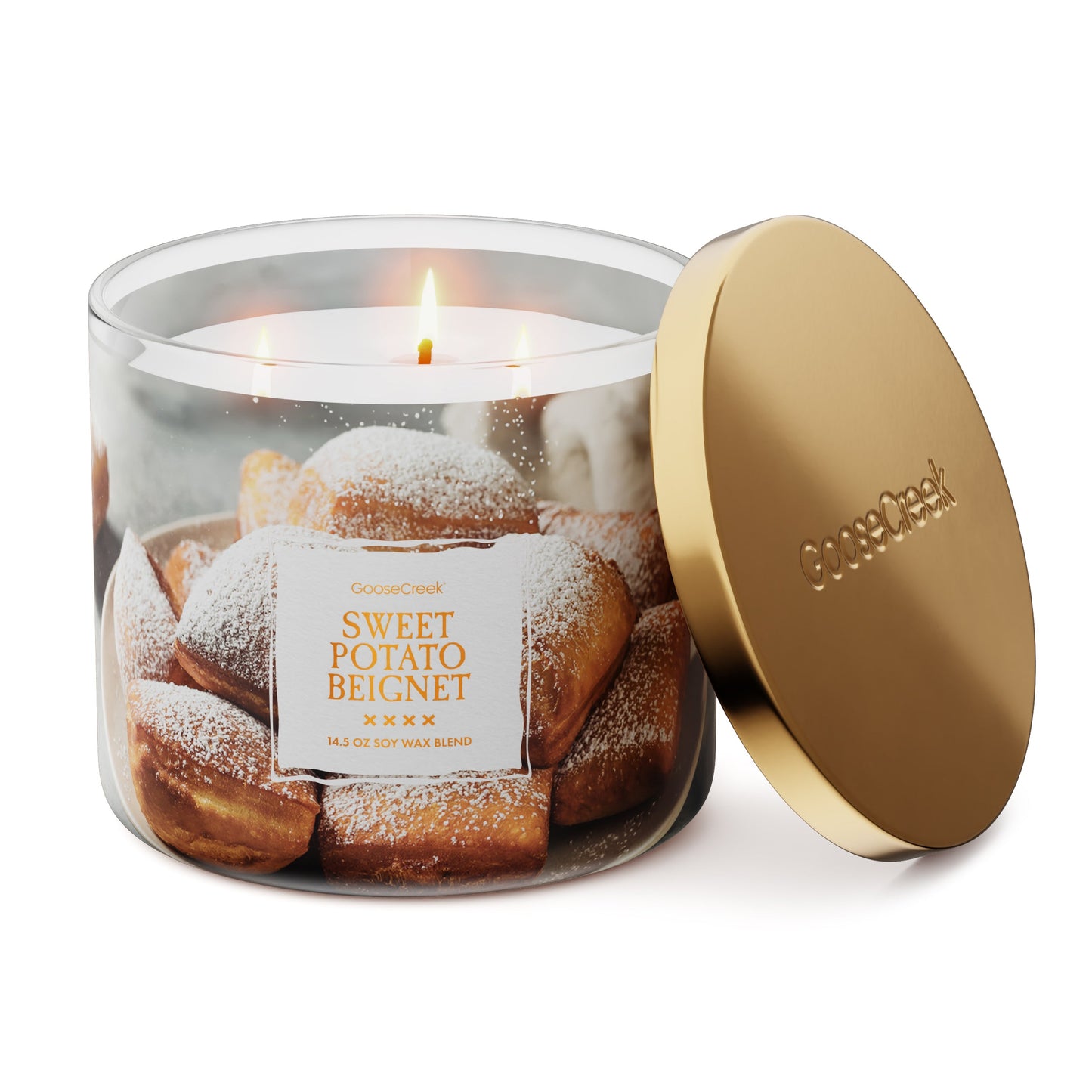 Sweet Potato Beignet 3-Wick Candle
