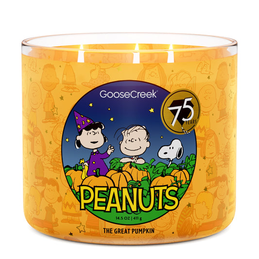 The Great Pumpkin 3-Wick Peanuts Candle
