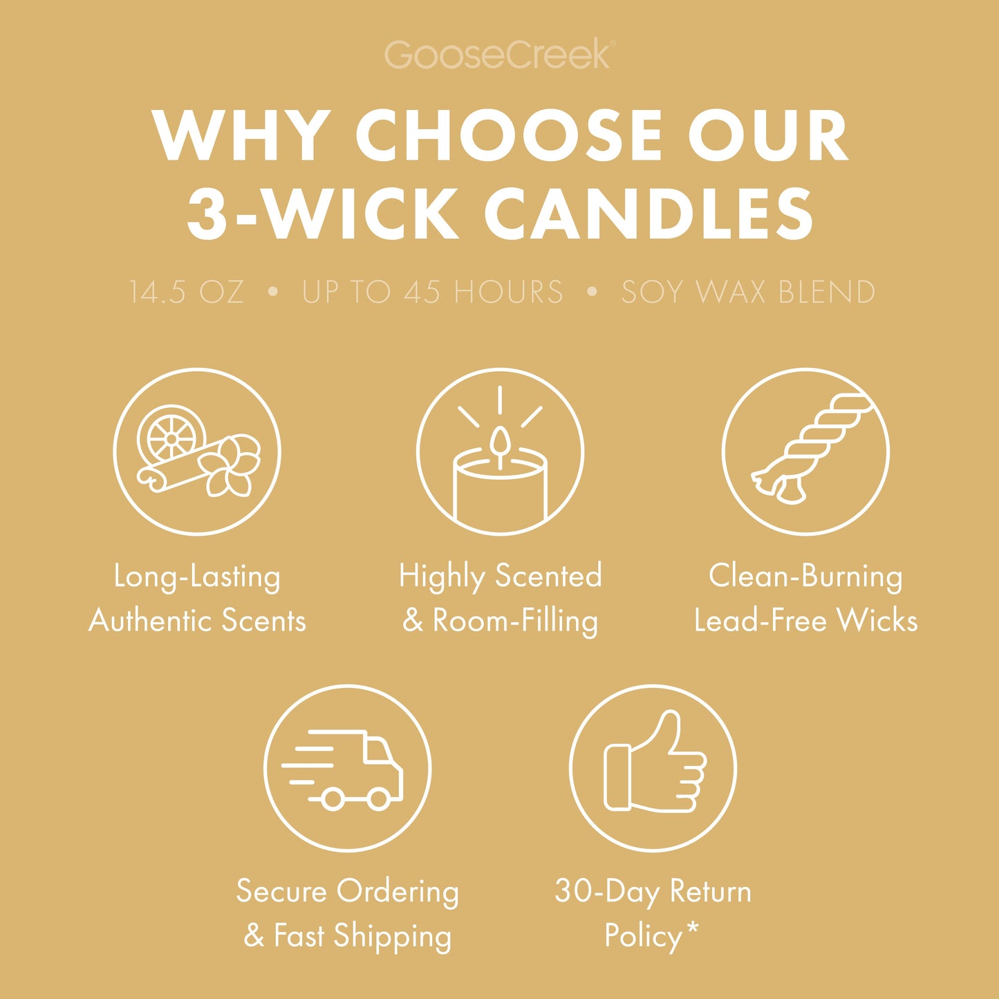 Warm Snickerdoodle 3-Wick Candle