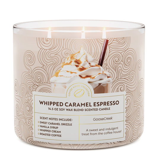 Whipped Caramel Espresso 3-Wick Candle