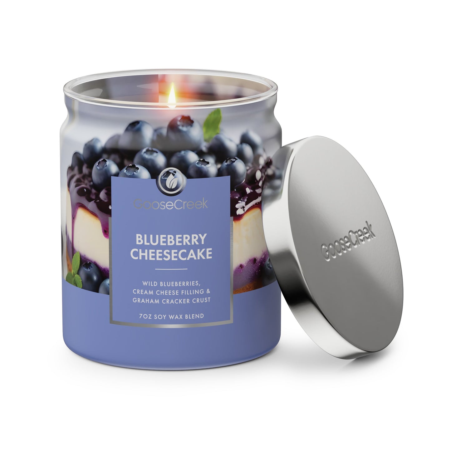 Blueberry Cheesecake 7oz Single Wick Candle