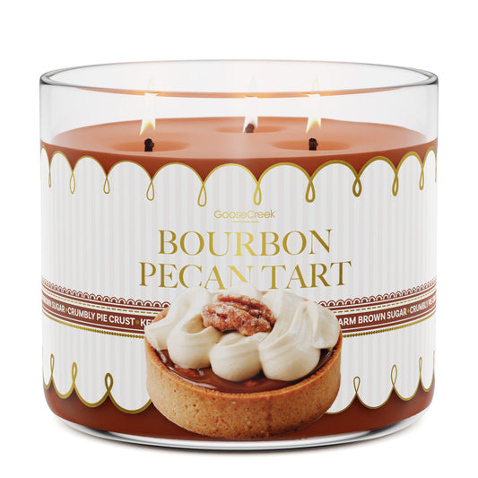Bourbon Pecan Tart 3-Wick Candle