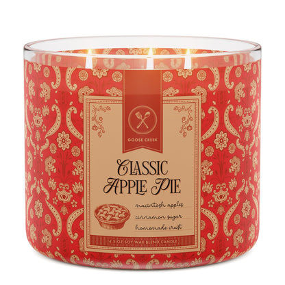 Classic Apple Pie 3-Wick Candle