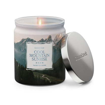 Cool Mountain Sunrise 7oz Single Wick Candle