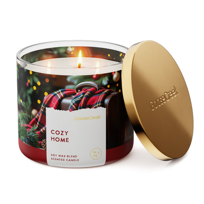 Cozy Home 3-Wick Candle