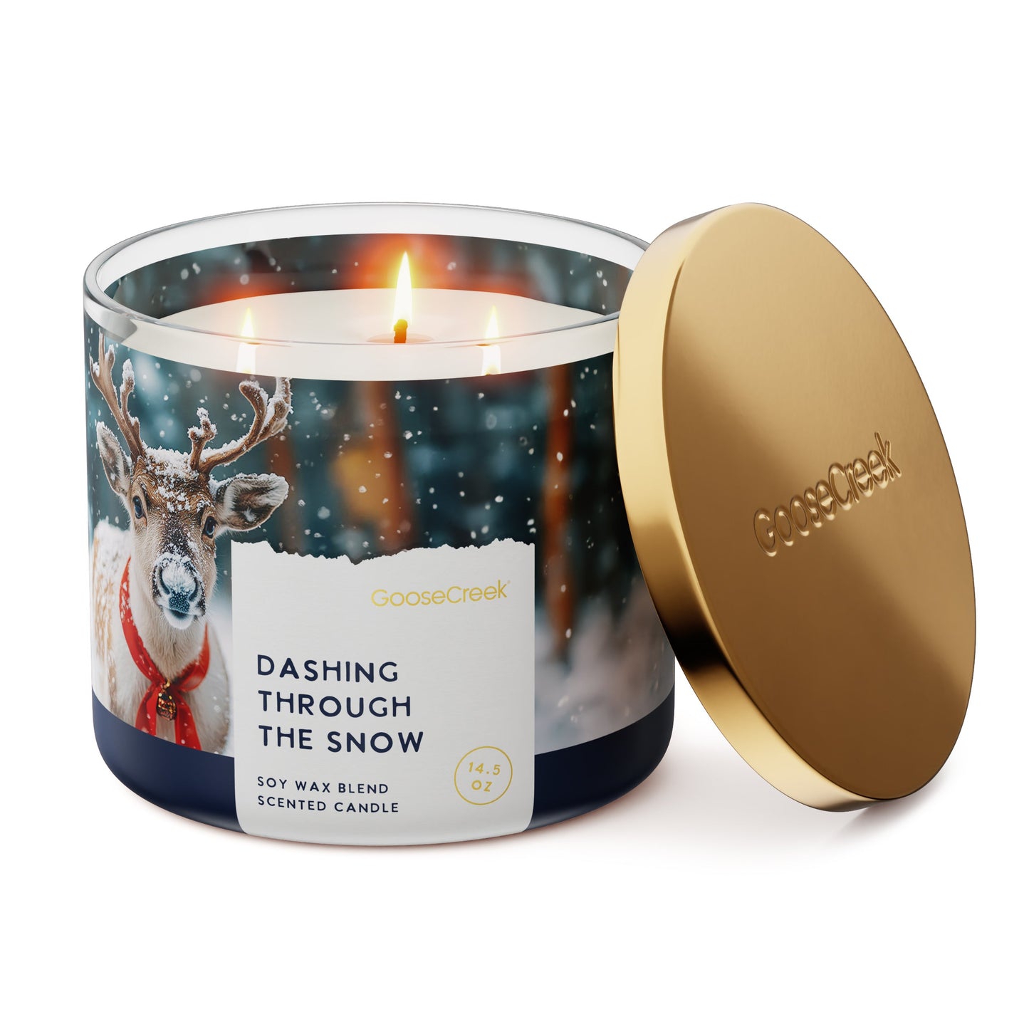 Dashing Through the Snow 3-Wick Candle