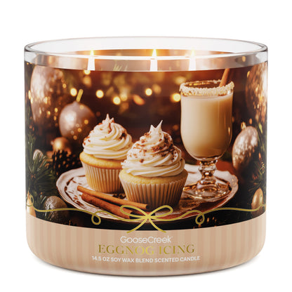 Egg Nog Icing 3-Wick Candle