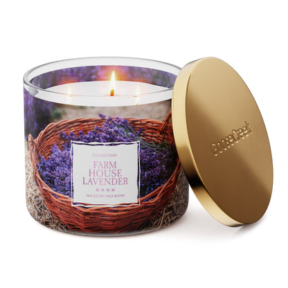 Farmhouse Lavender 3-Wick Candle