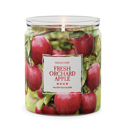Fresh Orchard Apple 7oz Single Wick Candle