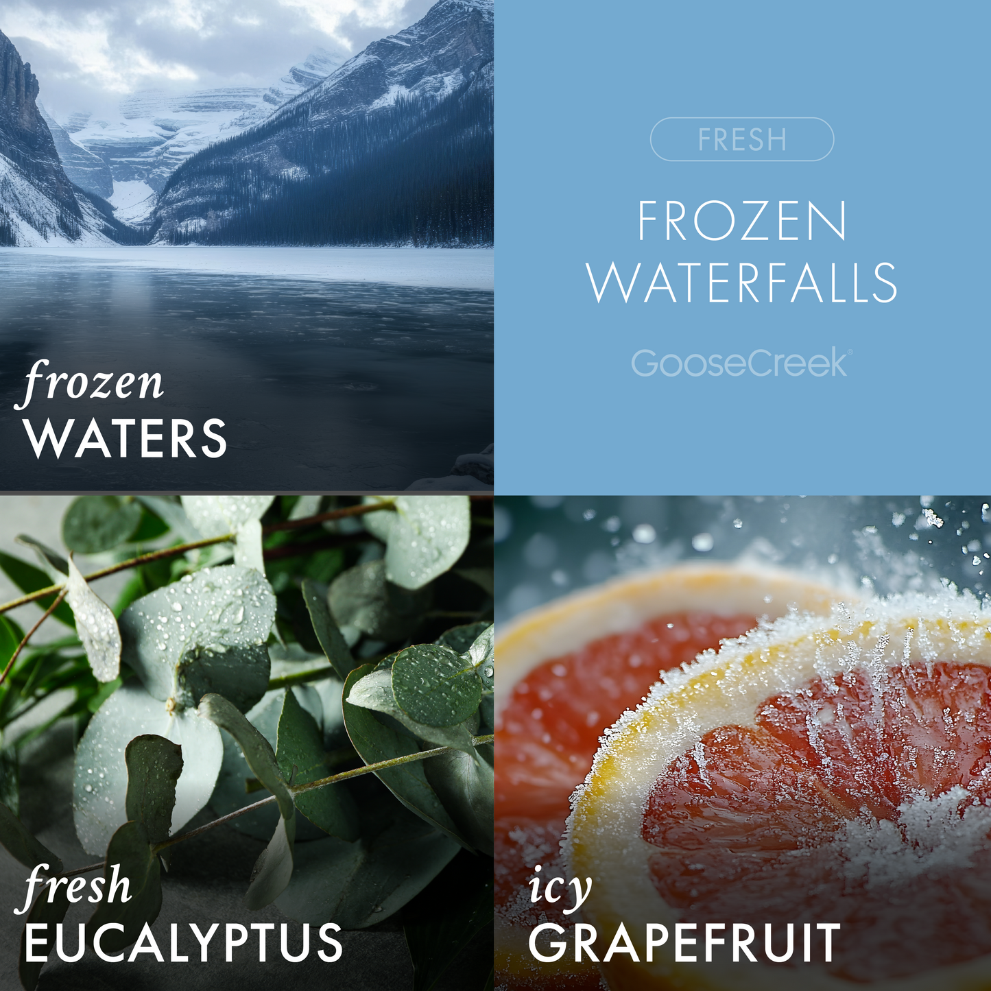 Frozen Waterfalls 3-Wick Candle