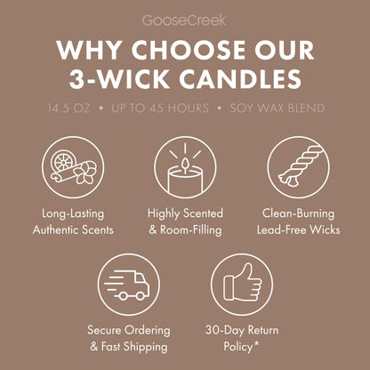 Harvest Hayride 3-Wick Candle