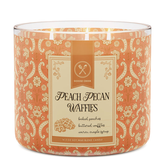 Peach Pecan Waffles 3-Wick Candle