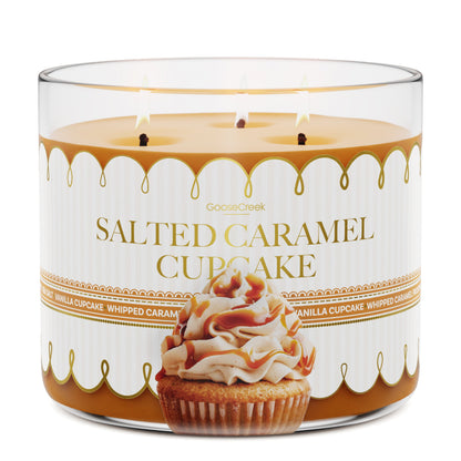 Salted Caramel Cupcake 3-Wick Candle