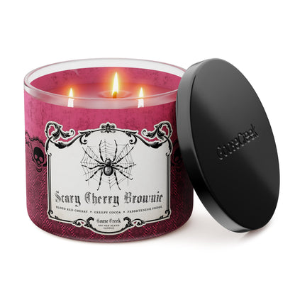 Scary Cherry Brownie Large 3-Wick Candle