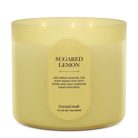 Sugared Lemon 3-Wick Candle