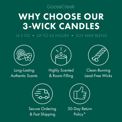 Warm Wishes 3-Wick Candle