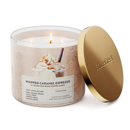 Whipped Caramel Espresso 3-Wick Candle